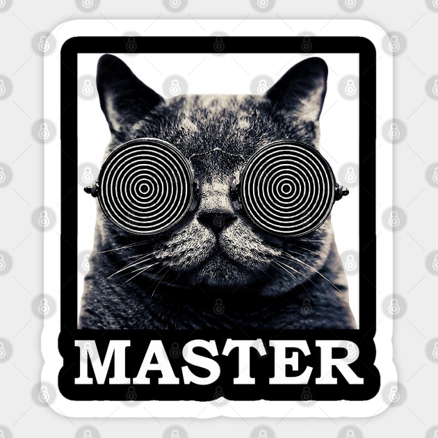 Master Hypnotist Sticker by vestiart